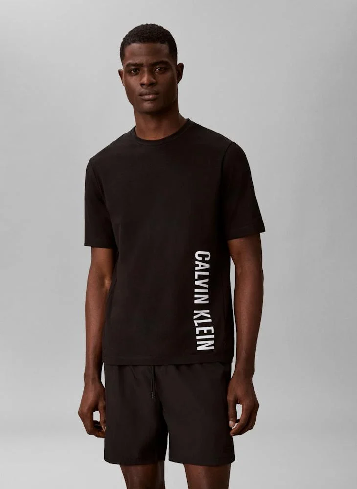 Essentials Short Sleev Swim Top